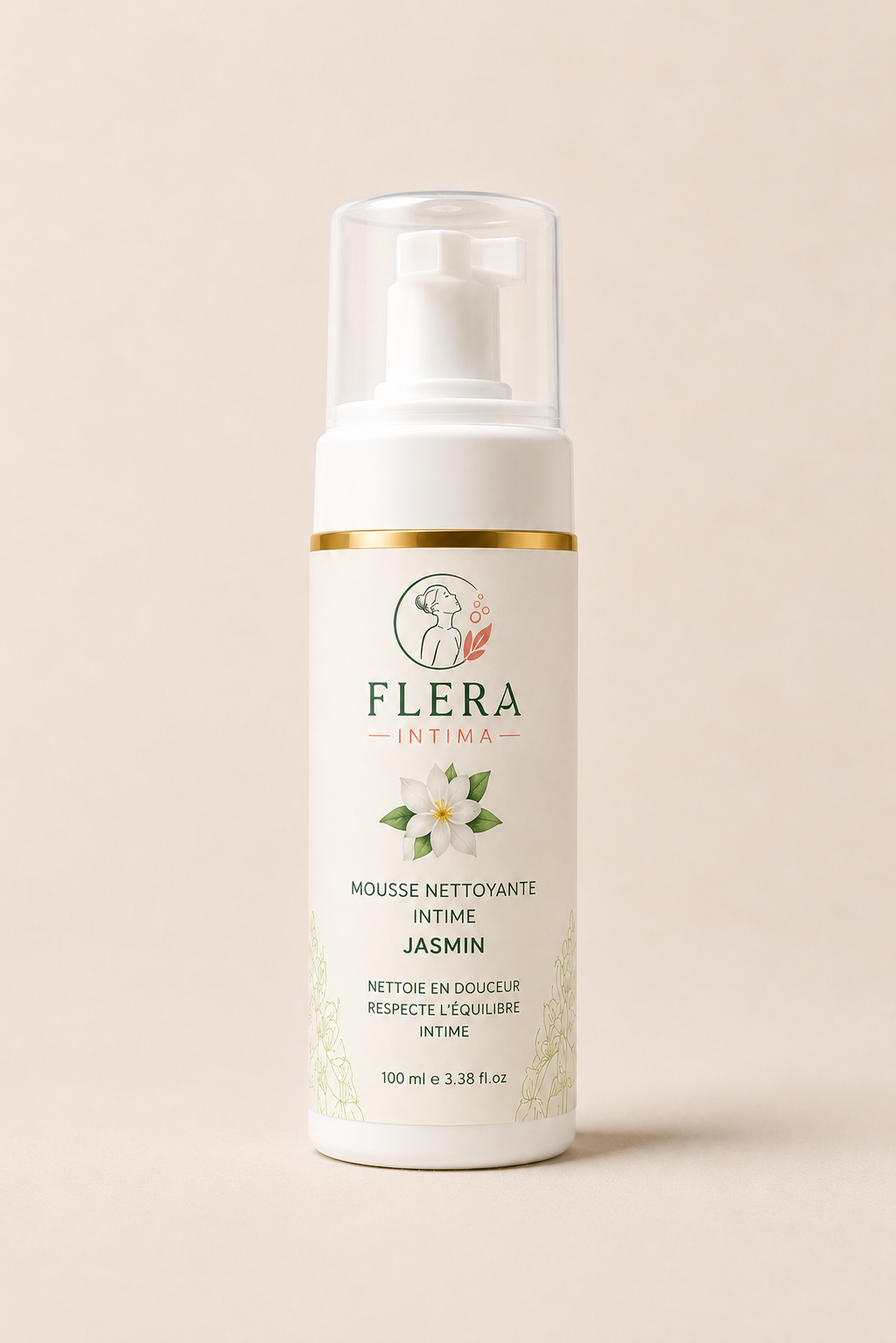 Mousse Nettoyante intime Jasmin